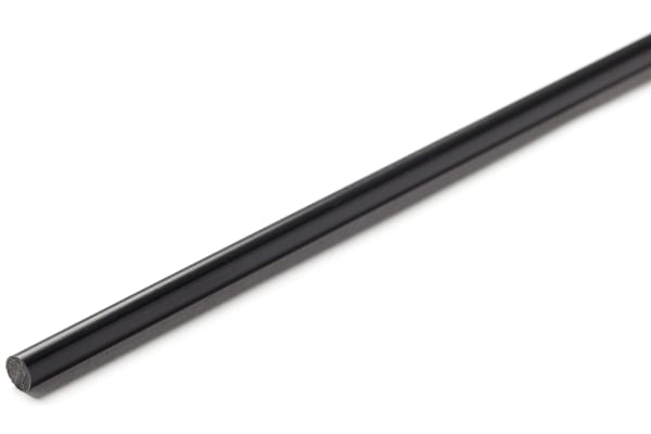 Product image for Grey PVC rod stock,1m L 20mm dia