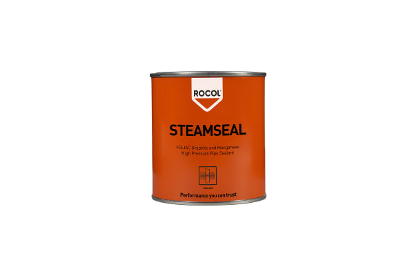 Product image for Rocol 30042 Pipe Sealant Paste for Jointing. 300 g Tin, -20 → 600 °C