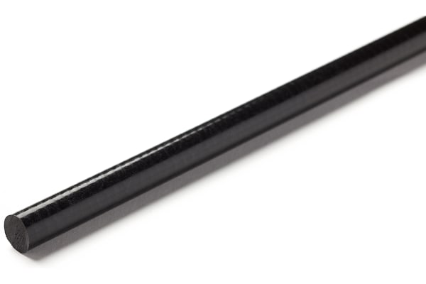 Product image for Nylon 66/glass rod stock,1m L 10mm dia