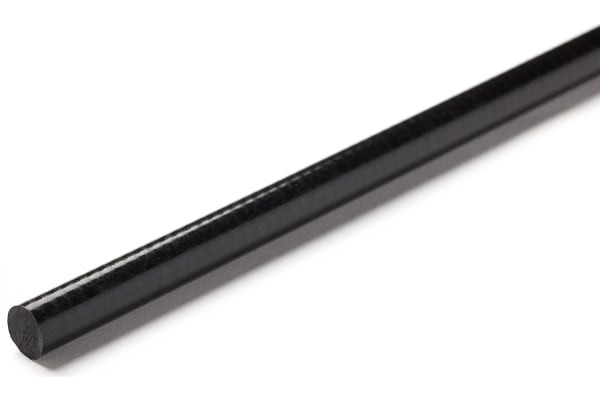 Product image for Nylon 66/glass rod stock,1m L 20mm dia