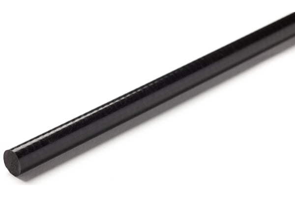 Product image for Nylon 66/glass rod stock,1m L 50mm dia