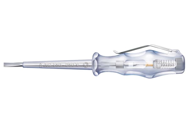 Product image for VDE INSULATED MAINS TEST SCREWDRIVER