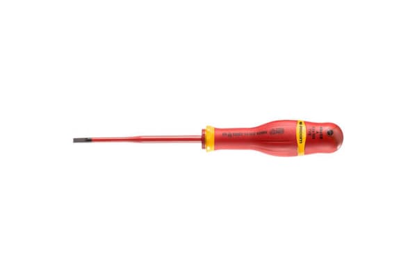 Product image for INSULATED SCREWDRIVER SLOTTED 4X100