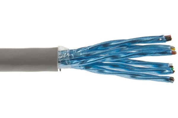 Product image for 6 pair individually shielded cable,30m