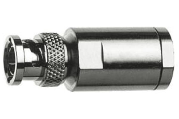 Product image for BNC STRAIGHT PLUG, CLAMP, 50OHM, RG213/U