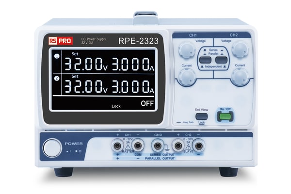 Product image for 3 channels,217W linear DC power supply