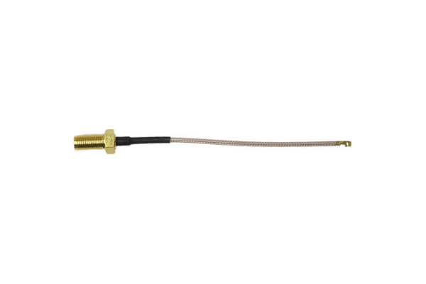 Product image for CABLE ASSY UFL TO SMA(F) BULKHEAD 150MM