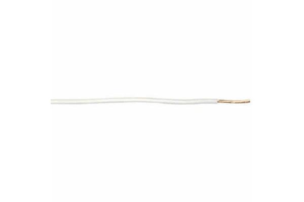 Product image for ISO6722-1 Automotive wire 2mm white 30m