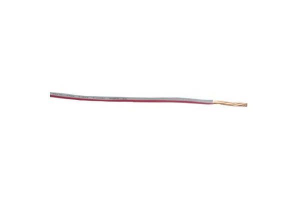 Product image for ISO6722-1 Automotive wire 2mm wh/rd 30m