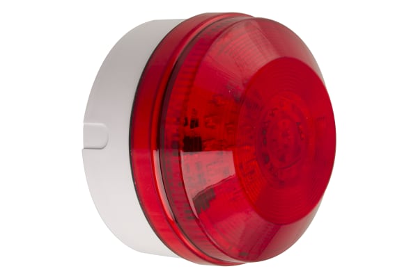 Product image for Moflash LED195 Red LED Beacon, 20 → 30 V ac/dc, Flashing, Surface Mount, Wall Mount