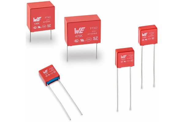 Product image for WCAP-FTX2 CAPACITOR 820NF 275VAC 22.5MM