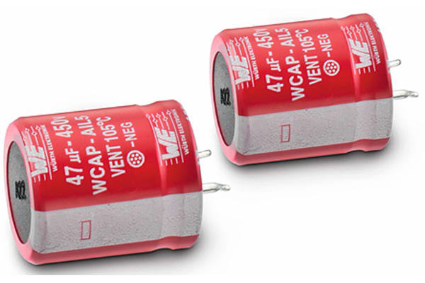 Product image for WCAP-AIL5 ALUMINIUM CAPACITOR 56UF 450V