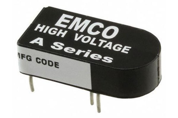 Product image for DC-HIGH VOLTAGE DC ISOLATED 1W +500V