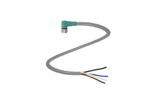 Product image for CONNECTING CABLE 2M PUR RIGHT ANGLED