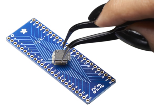 Product image for SMT BREAKOUT PCB FOR 48-QFN OR 48-TQFP