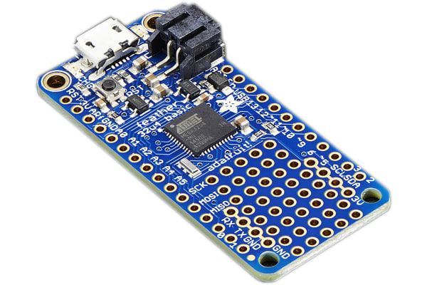 Product image for ADAFRUIT FEATHER 32U4 BASIC PROTO BOARD