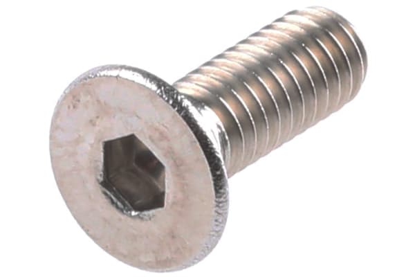 Product image for A2s/steel hex skt csk head screw,M5x35