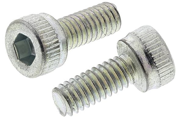 Product image for Steel hex skt cap head screw,M5x6mm