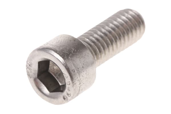 Product image for A2 s/steel hex socket cap screw,M8x10