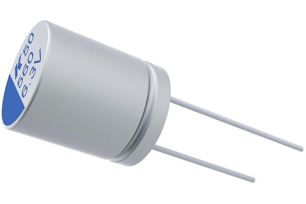 Product image for Polymer Aluminium Capacitor 1000uF 16V