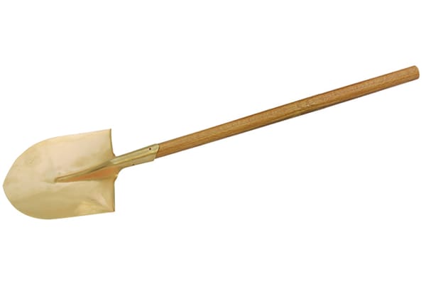 Product image for NS ROUND SHOVEL AL-BR 290MM