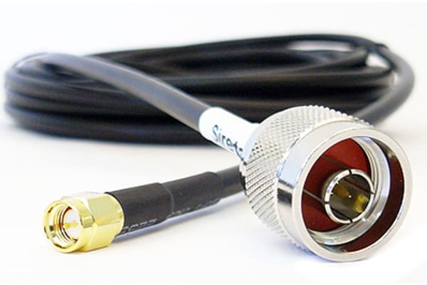 Product image for CABLE ASSEMBLY, SMA MALE-NTYPE MALE, 5M