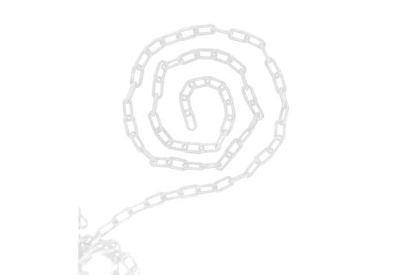 Product image for Fluorescent Plastic Chain 25m x 8mm