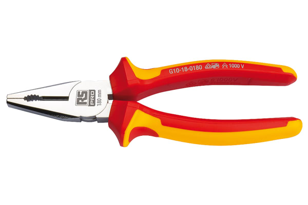 Product image for 180 mm Insulated Pliers (VDE Approved)