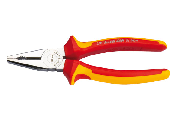 Product image for 200 mm Insulated Pliers (VDE Approved)