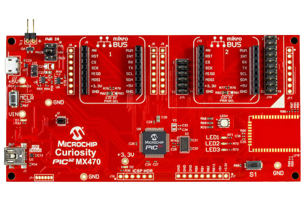 Product image for CURIOSITY PIC32MX470 DEV BRD,DM320103