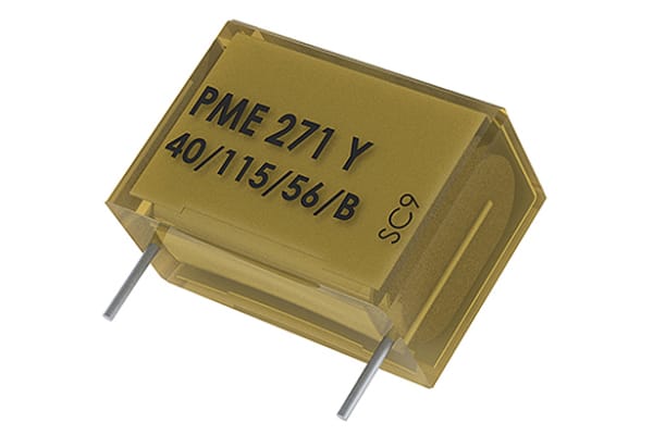 Product image for Film Capacitor Radial Y2 0.022uF 300Vac