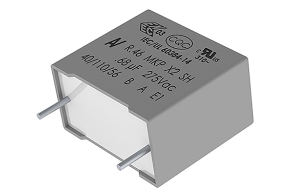 Product image for FILM CAPACITOR RADIAL X2 2.2UF 275VAC