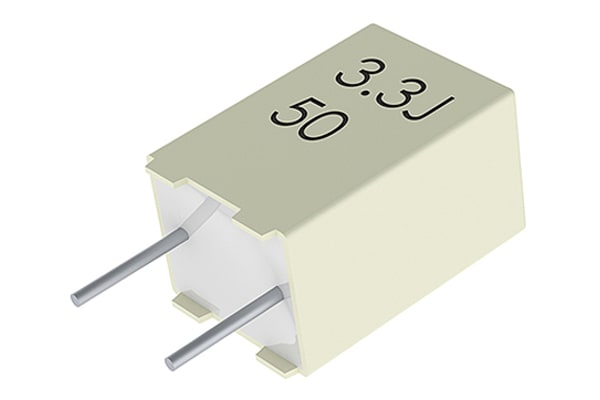 Product image for Film Capacitor Radial GP 0.001uF 63Vac