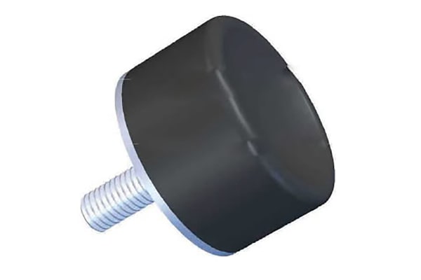 Product image for STUD MOUNT FOOT (M) 15X15MM M5X15 60 SHA