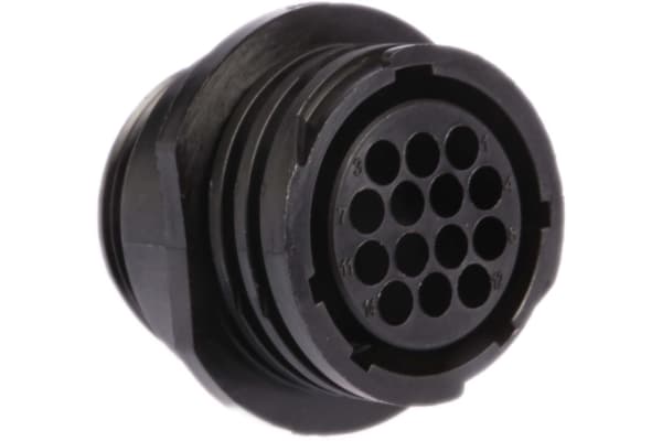 Product image for TE Connectivity Housing, 14 contacts Cable Mount Socket, Crimp