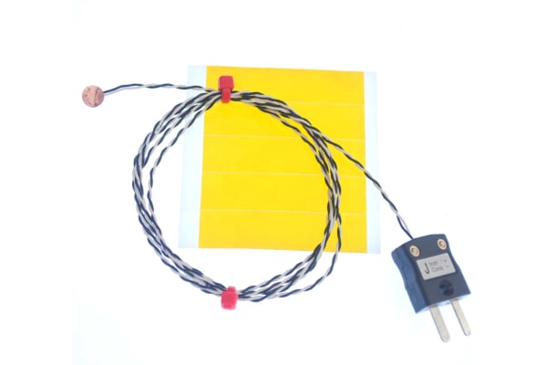 Product image for IEC TYPE J FINE WIRE THERMOCOUPLE 2M