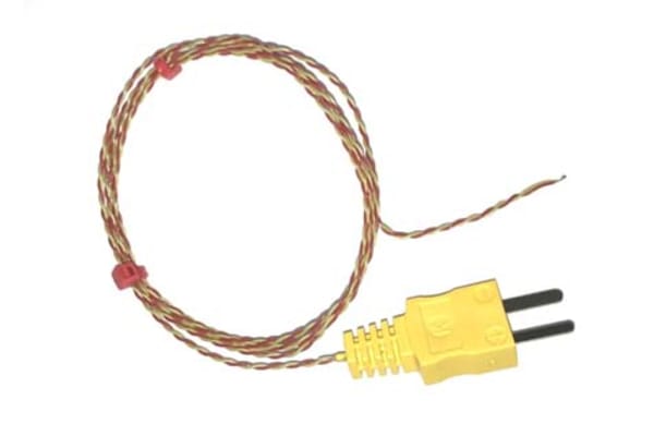 Product image for THERMOCOUPLE MINI TYPE K ANSI PLUG 3M