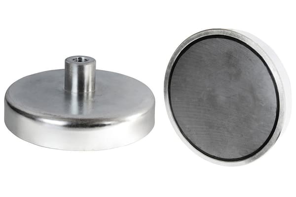 Product image for 16 X 4.5MM SAMARIUM SHALLOW POT MAGNET