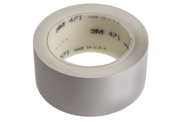 Product image for White Vinyl Lane Marking Tape,25mmx33m