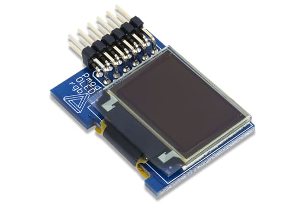 Product image for PMODOLEDRGB 96 X 64 RGB OLED DISPLAY