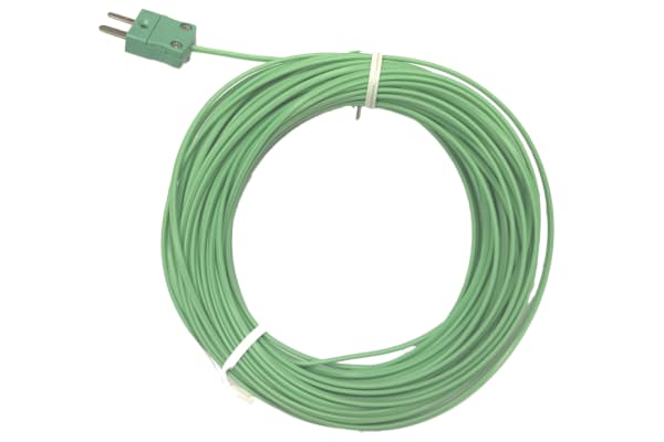 Product image for Type K Exp.Junction Thermocouple PFA 3m