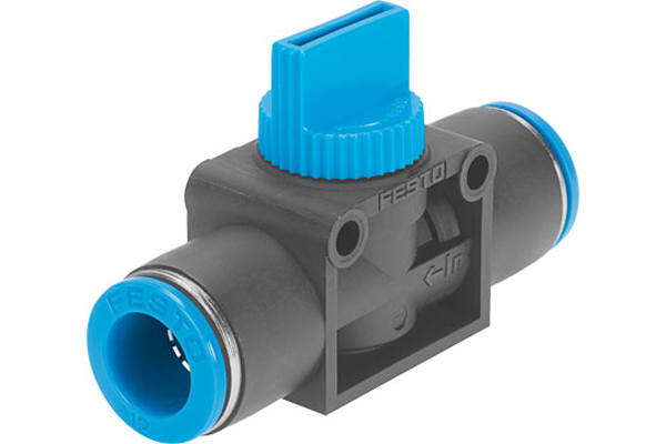 Product image for 3/2 Shut-off Valve 6mm Push-in