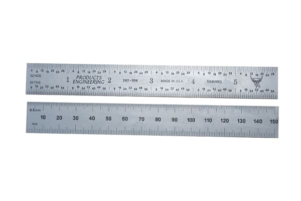Product image for METRIC & INCH SQUARE ENDED RULES