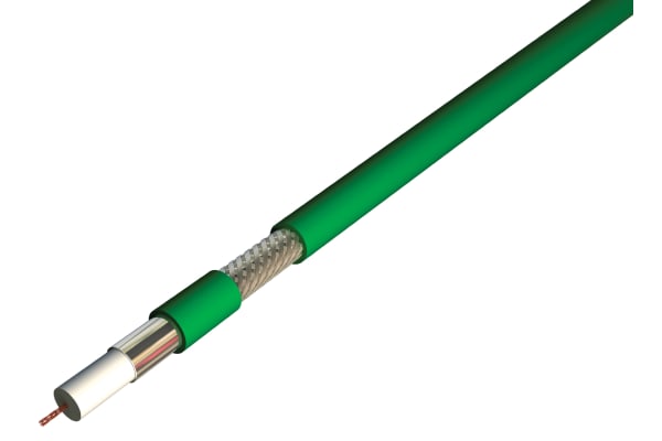 Product image for Coaxial cable XK100 75 Ohms Green