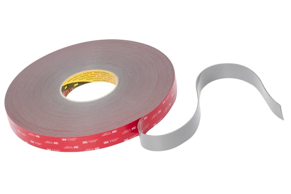 Product image for 3M VHB Tape GPH-160GF, grey, 25mm x 33m