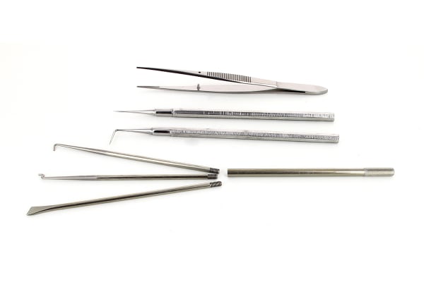 Product image for Kit of 5 probes and 1 tweezers - SS