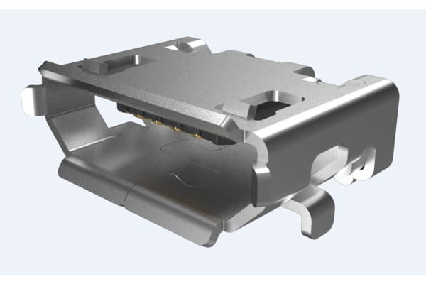 Product image for MICRO B R/A SMT USB CONNECTOR