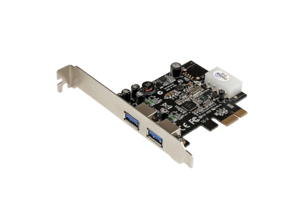 Product image for 2 port PCIe SuperSpeed USB 3.0 Card