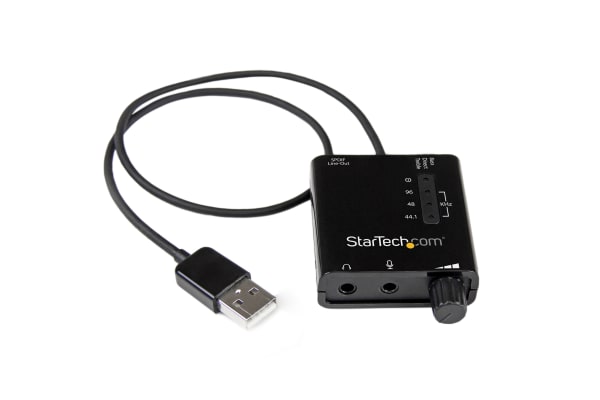 Product image for USB External Sound Card w Digital Audio