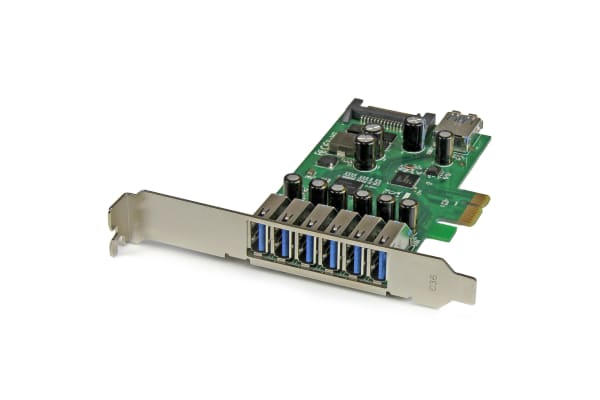 Product image for 7 Port SuperSpeed USB 3.0 PCIe Card